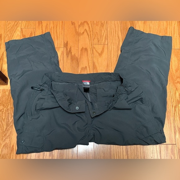 Men’s XL The North Face Dark Grey Nylon Packable Lightweight Hiking Cargo Pants - Picture 7 of 16